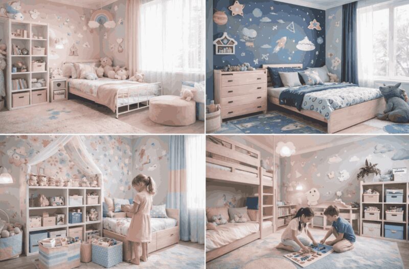 Različite boje dečijih soba